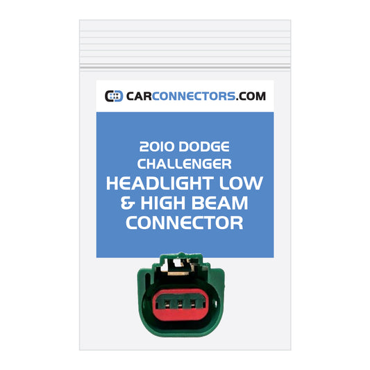 Headlight Low & High Beam Connector for 2010 Dodge Challenger