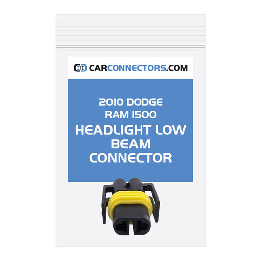 Headlight Low Beam Connector for 2010 Dodge Ram 1500
