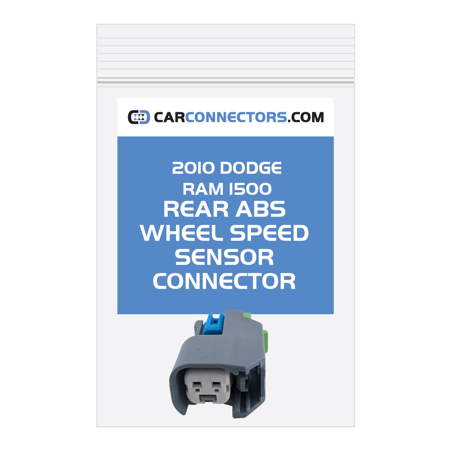 Rear ABS Wheel Speed Sensor Connector for 2010 Dodge Ram 1500