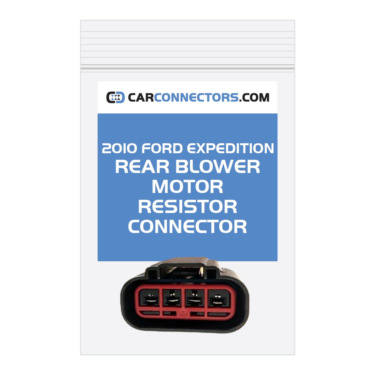 Rear Blower Motor Resistor Connector for 2010 Ford Expedition