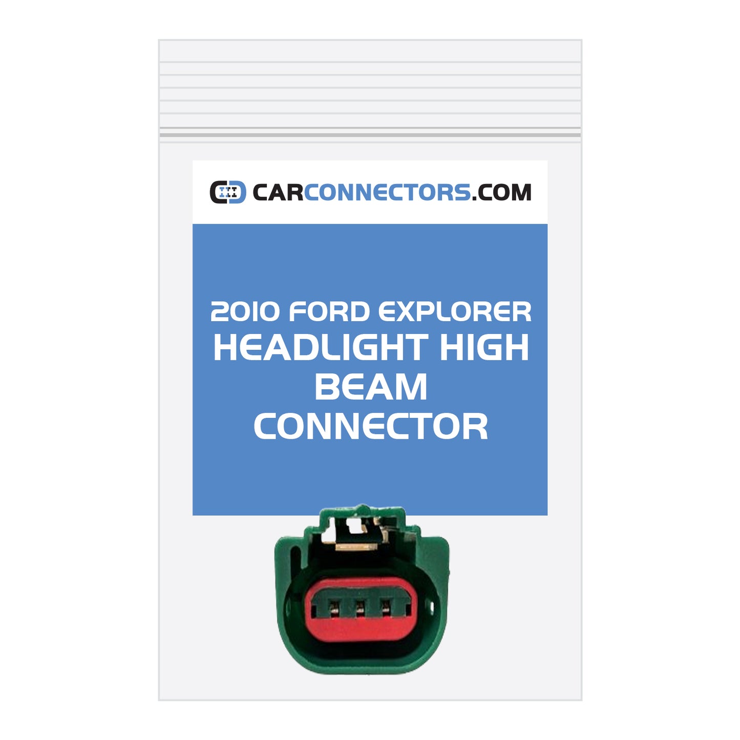 Headlight High Beam Connector for 2010 Ford Explorer