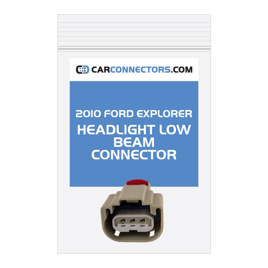 Headlight Low Beam Connector for 2010 Ford Explorer