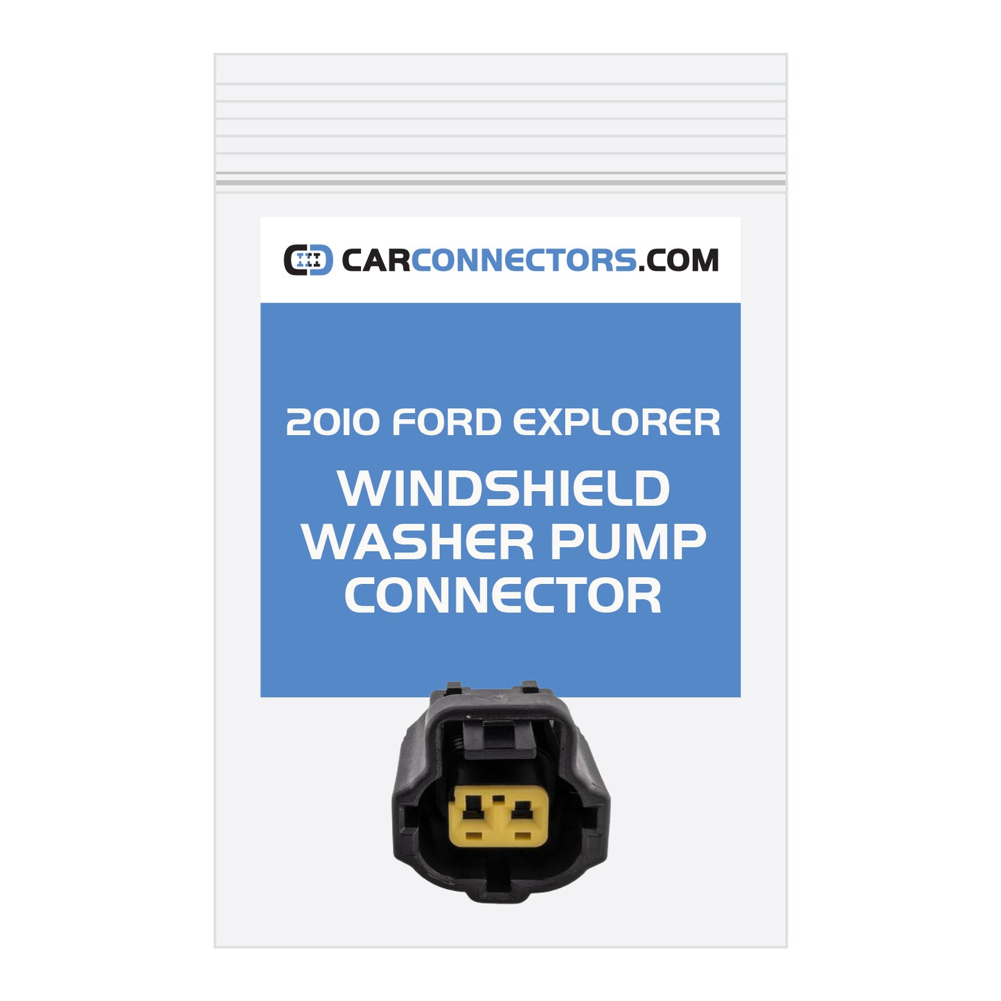 Windshield Washer Pump Connector for 2010 Ford Explorer