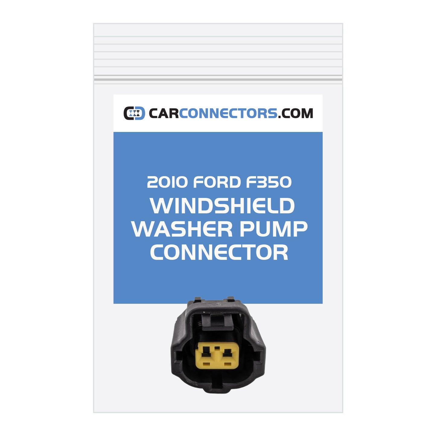 Windshield Washer Pump Connector for 2010 Ford F350
