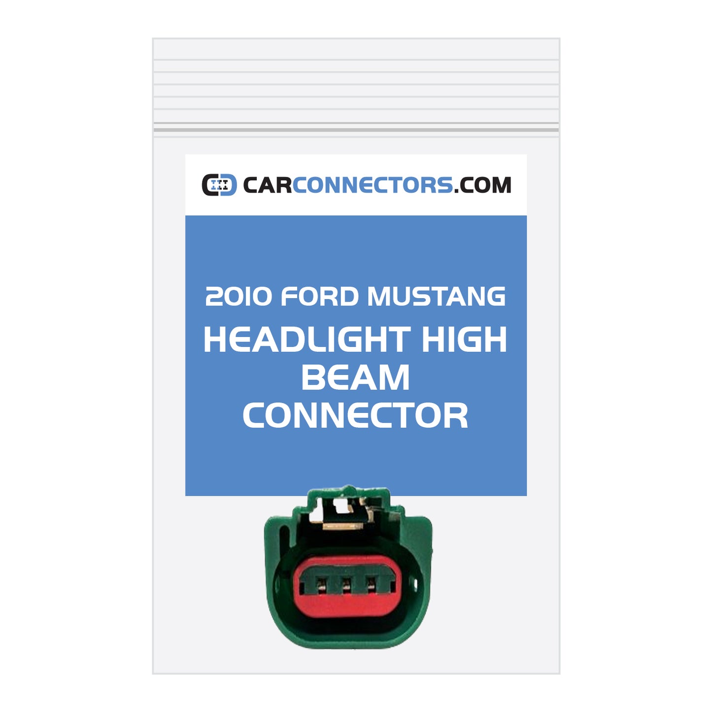Headlight High Beam Connector for 2010 Ford Mustang