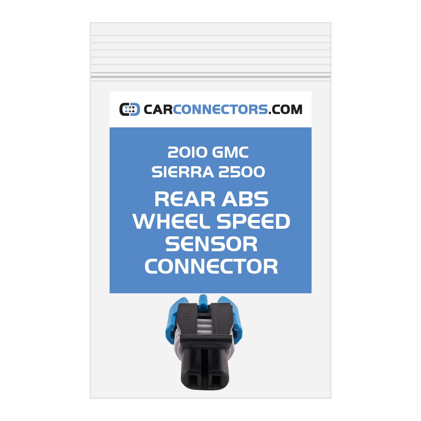 Rear ABS Wheel Speed Sensor Connector for 2010 GMC Sierra 2500