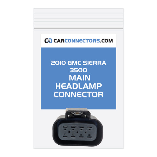 Main Headlamp Connector for 2010 GMC Sierra 3500