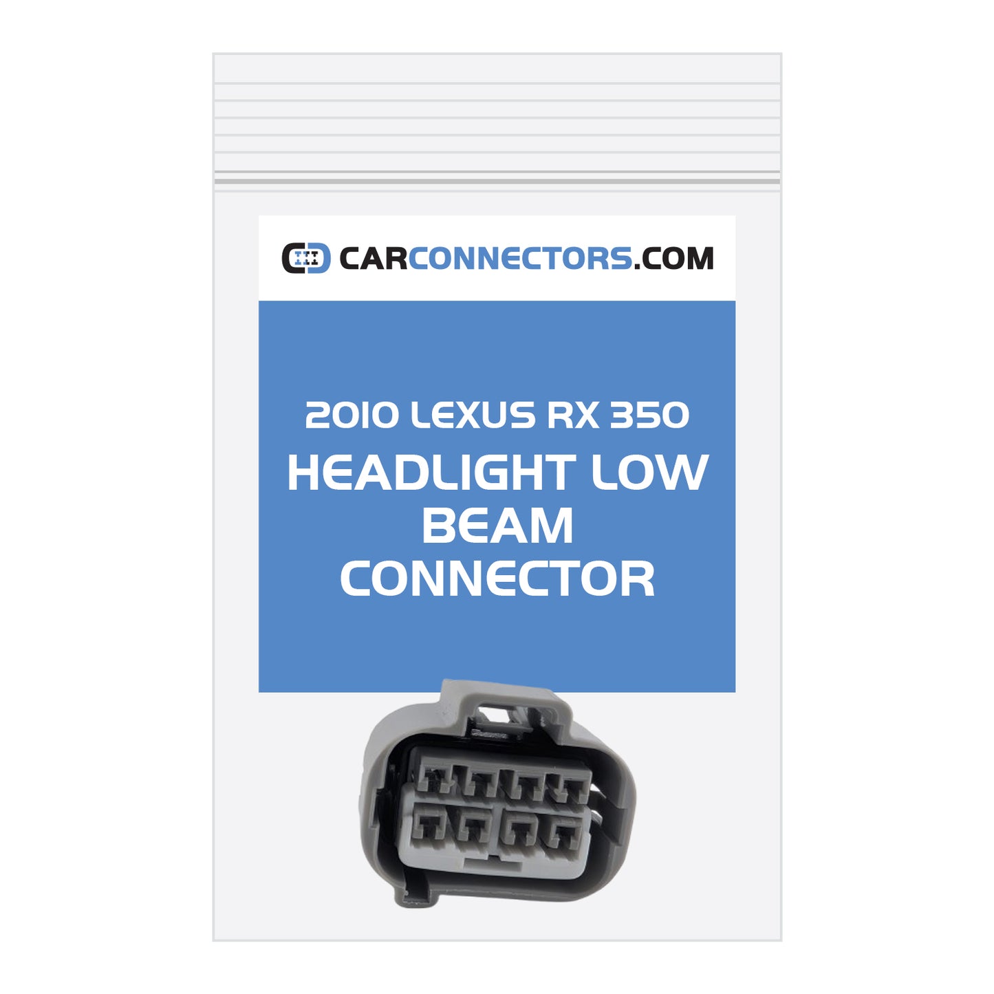 Headlight Low Beam (Version B) Connector for 2010 Lexus RX 350
