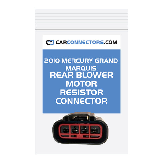 Rear Blower Motor Resistor Connector for 2010 Mercury Grand Marquis