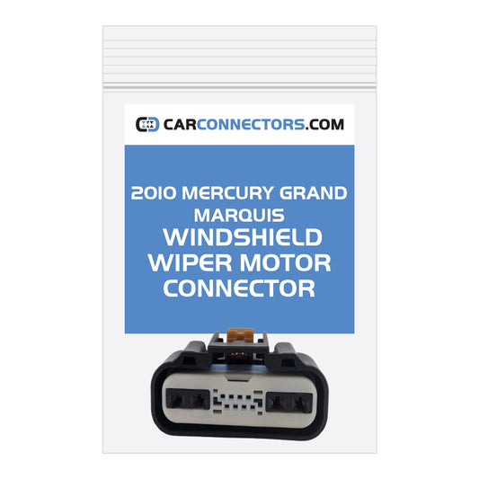 Windshield Wiper Motor Connector for 2010 Mercury Grand Marquis