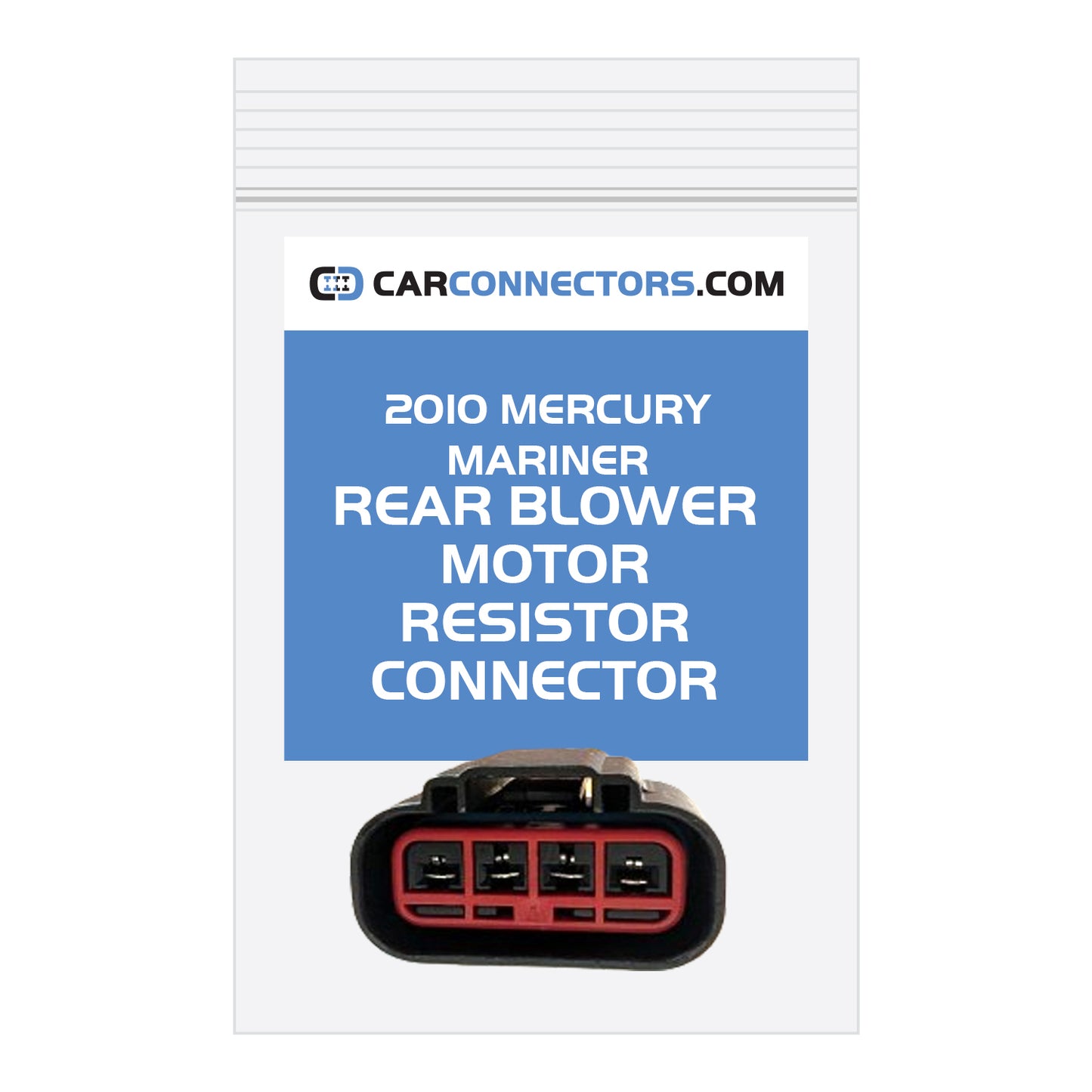 Rear Blower Motor Resistor Connector for 2010 Mercury Mariner