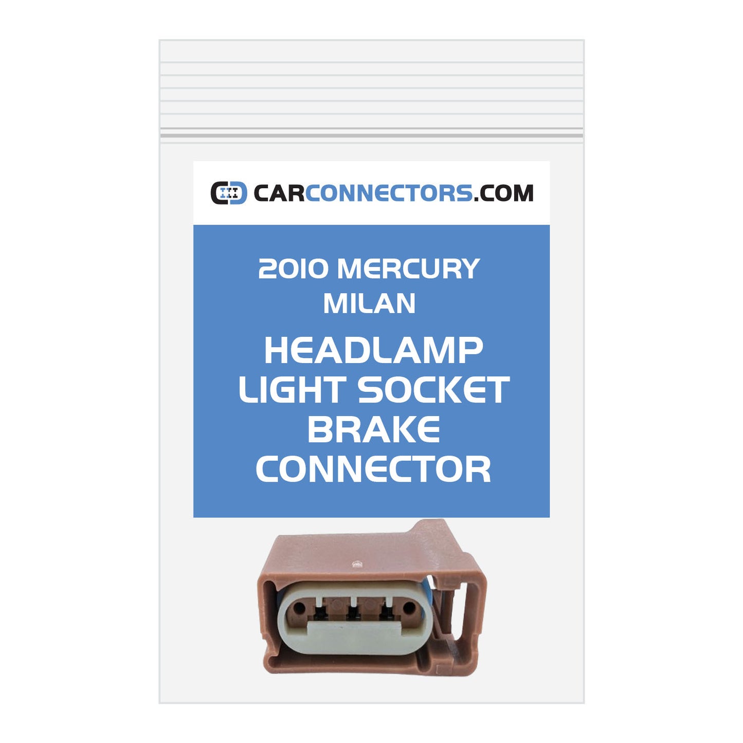 Headlamp Light Socket Brake Connector for 2010 Mercury Milan