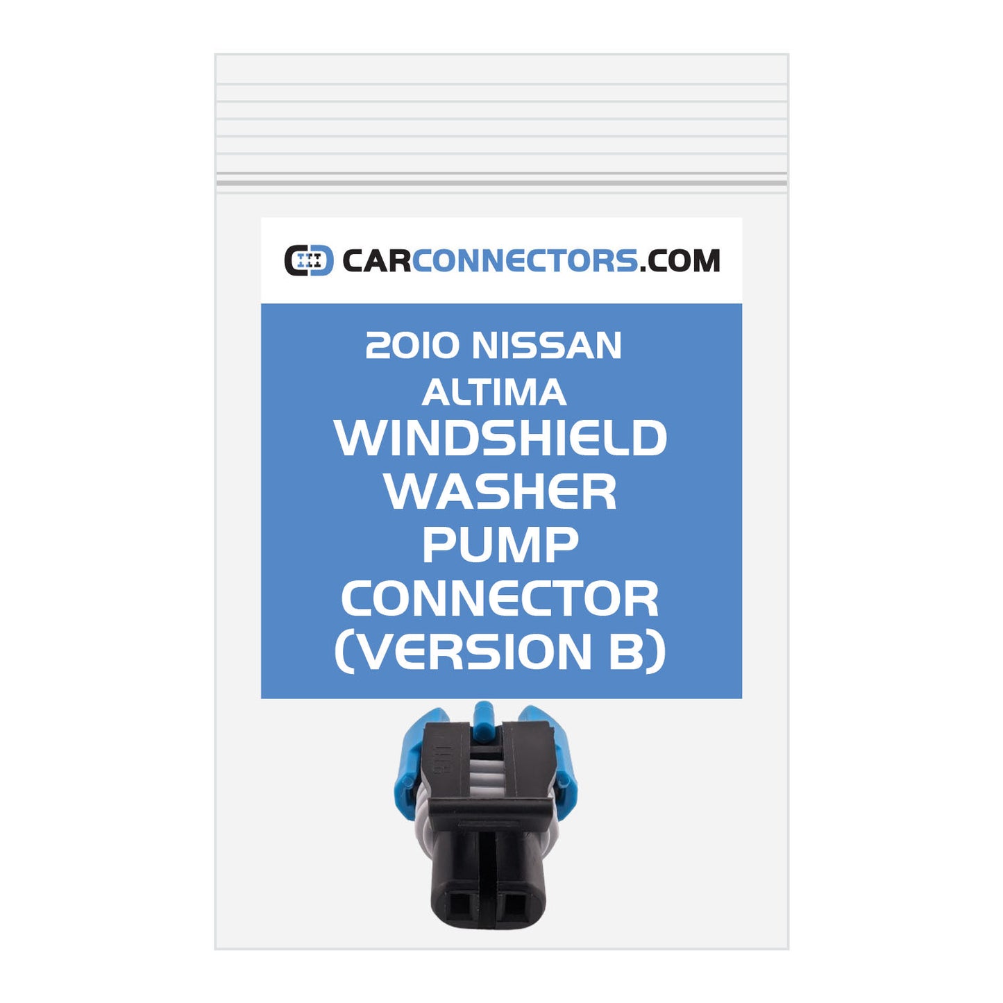Windshield Washer Pump (Version B) Connector for 2010 Nissan Altima