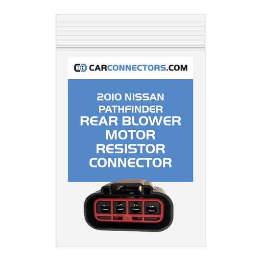 Rear Blower Motor Resistor Connector for 2010 Nissan Pathfinder