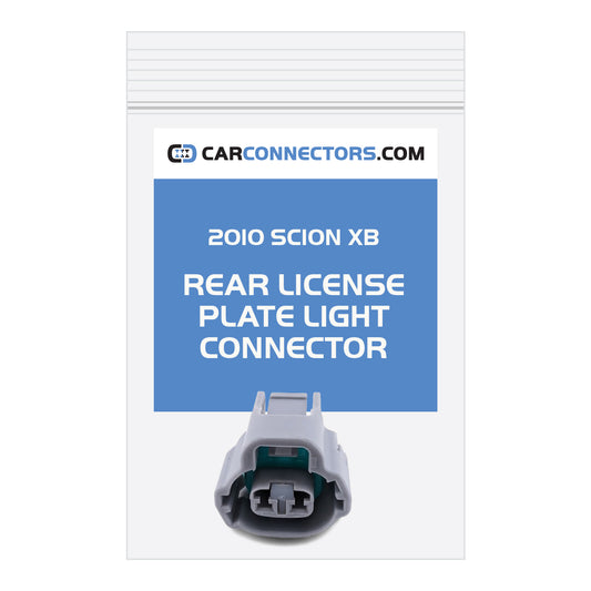 Rear License Plate Light Connector for 2010 Scion xB