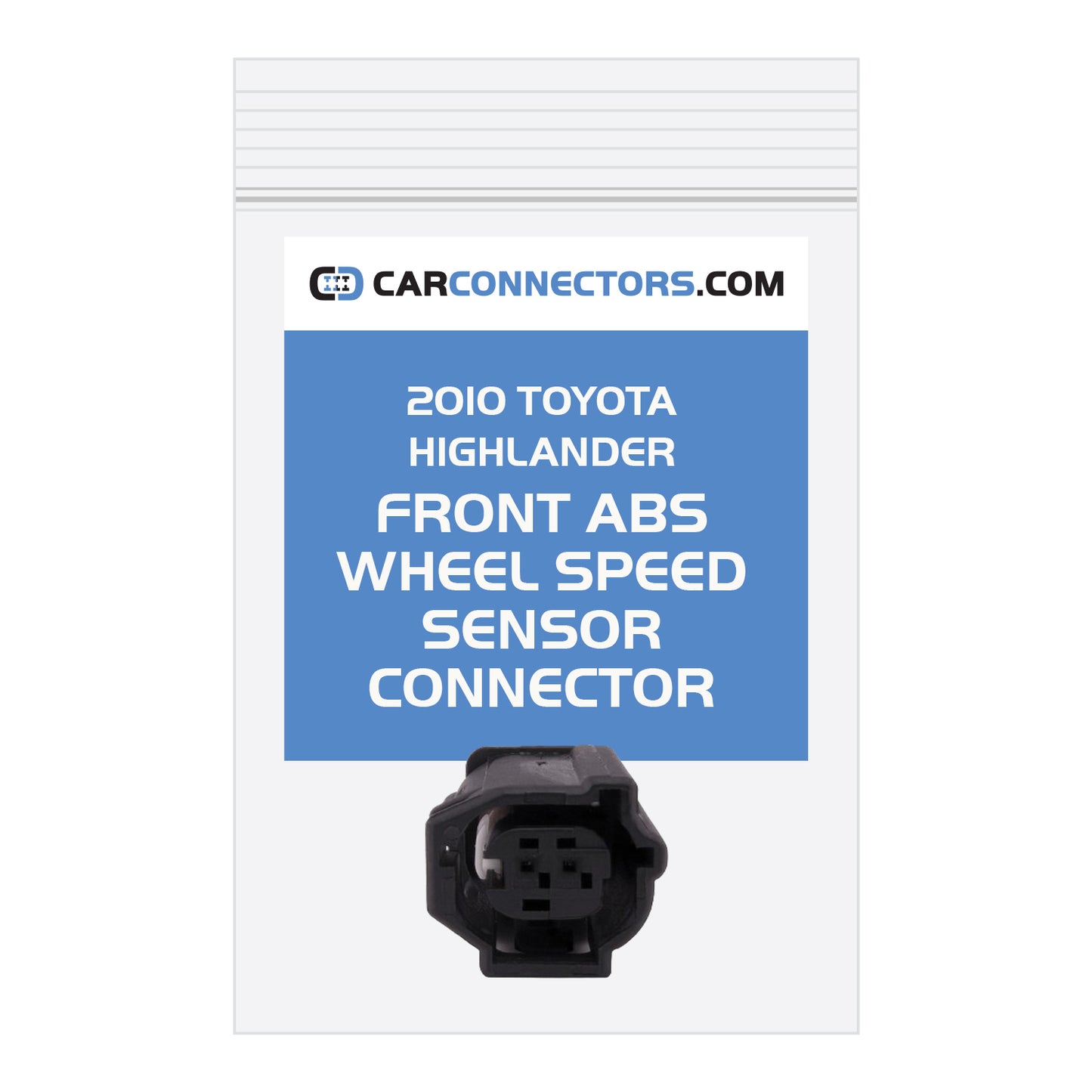 Front ABS Wheel Speed Sensor Connector for 2010 Toyota Highlander