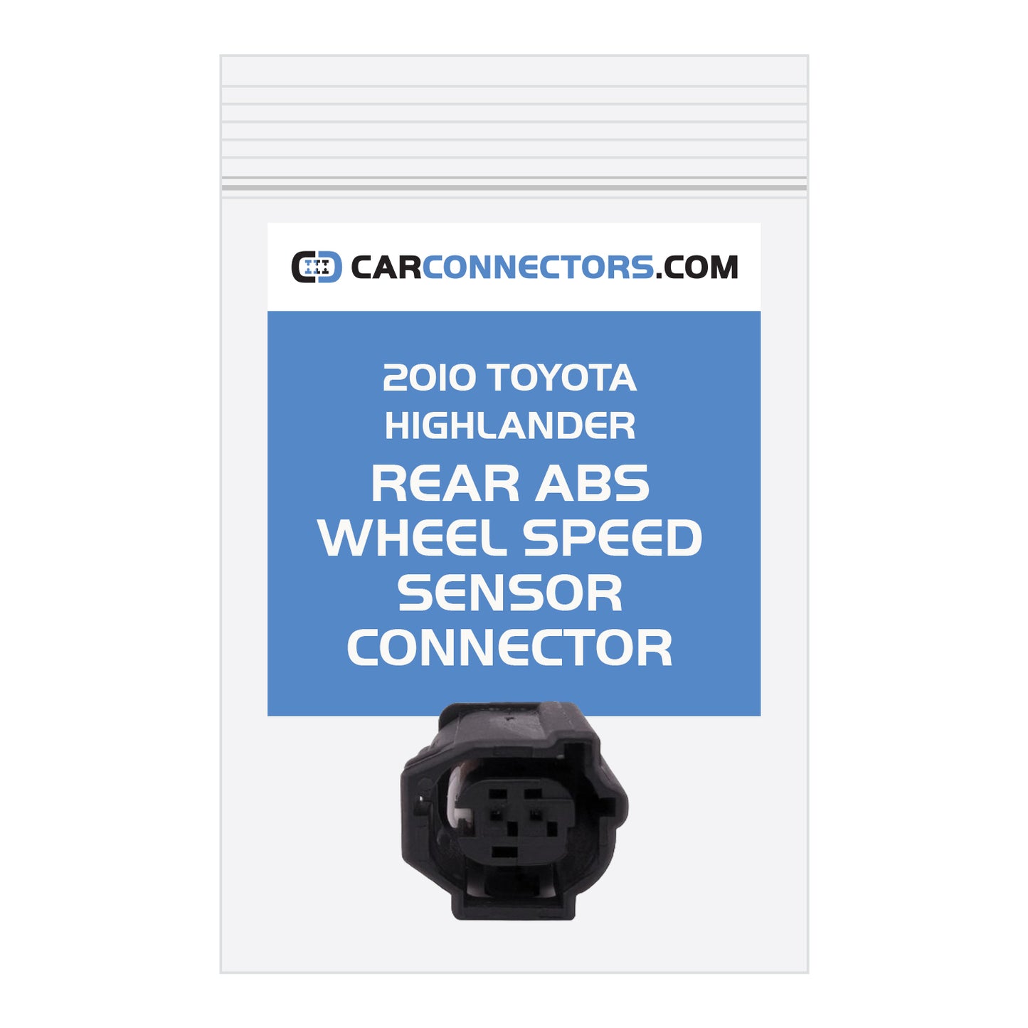 Rear ABS Wheel Speed Sensor Connector for 2010 Toyota Highlander