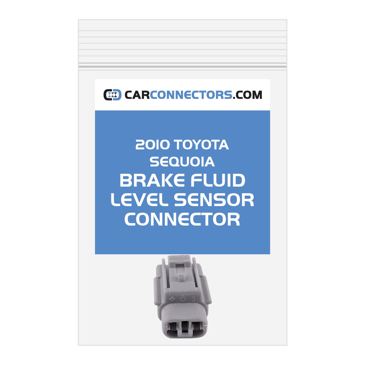Brake Fluid Level Sensor Connector for 2010 Toyota Sequoia