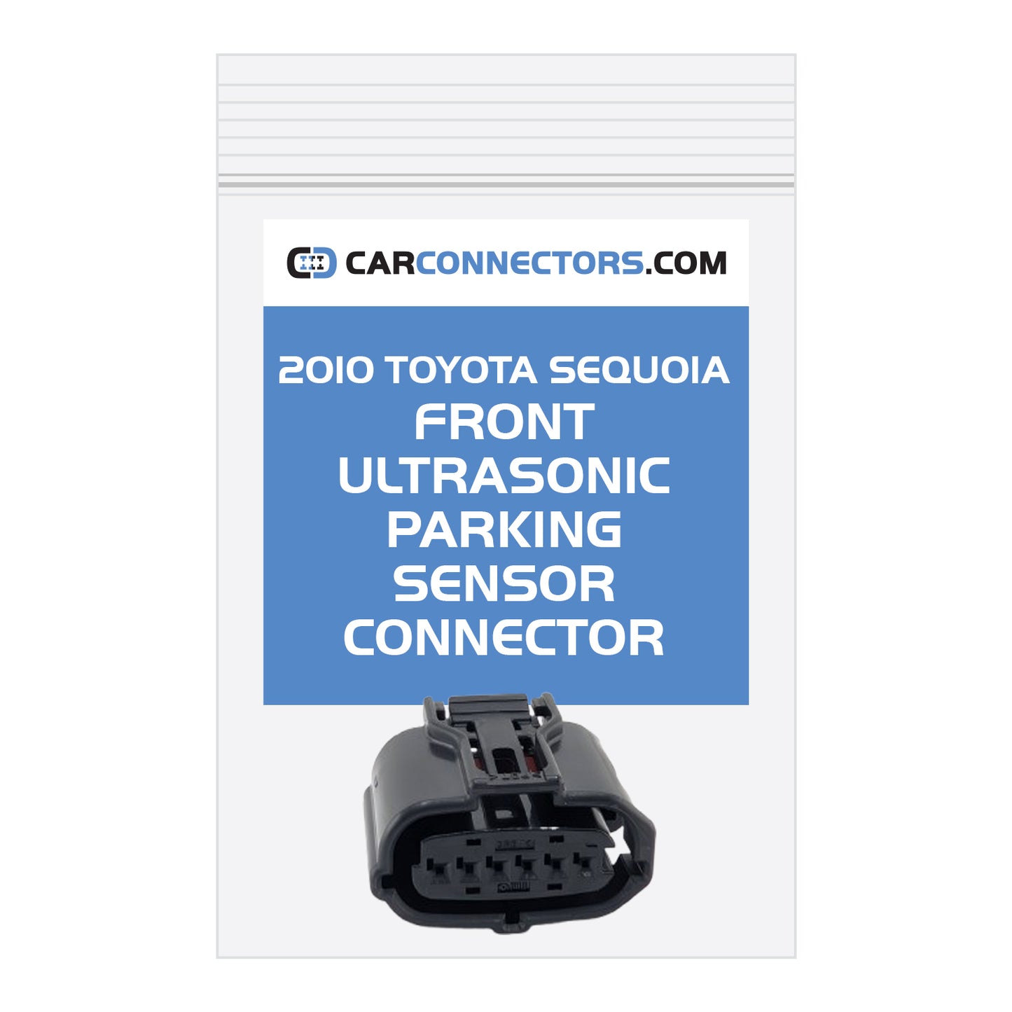 Front Ultrasonic Parking Sensor Connector for 2010 Toyota Sequoia