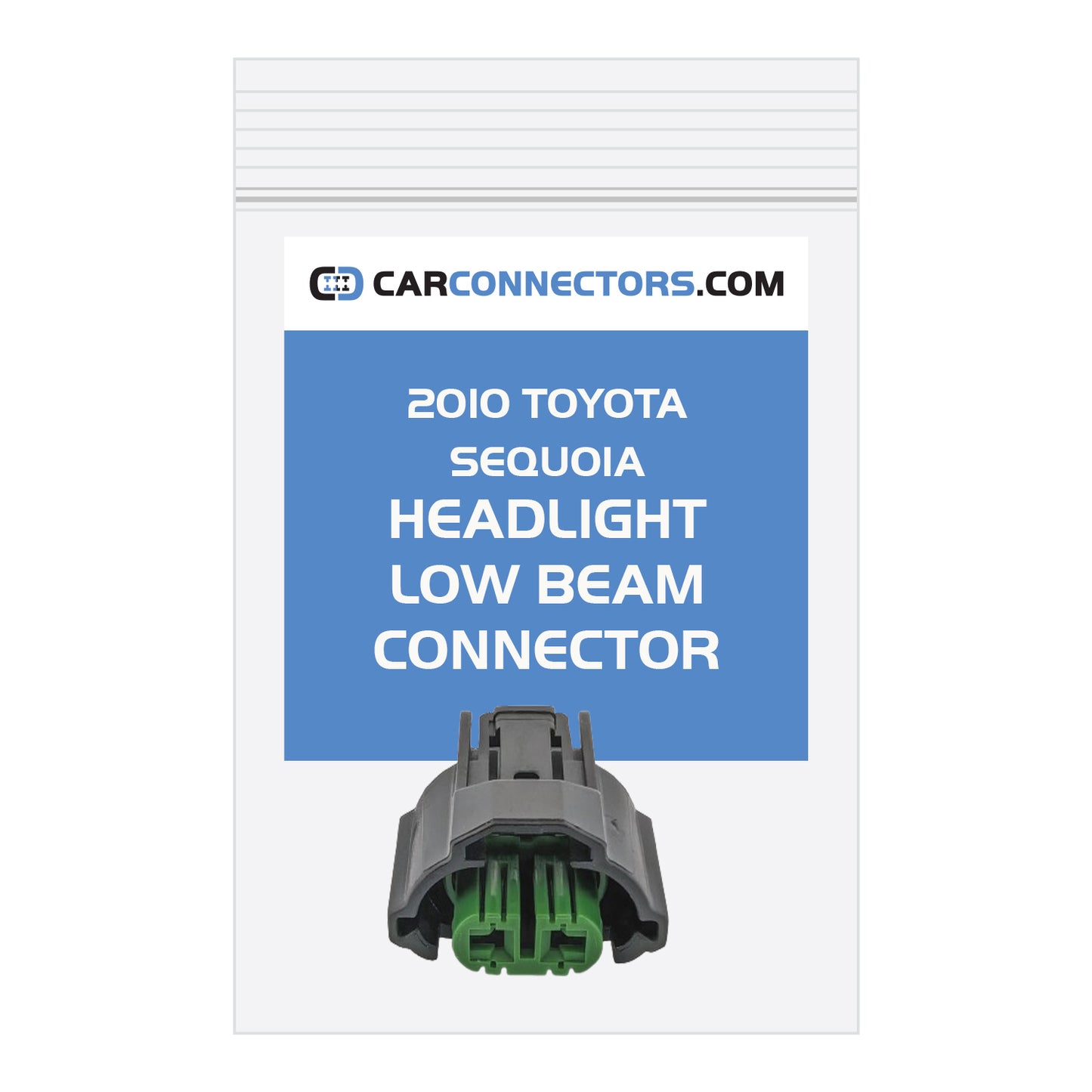 Headlight Low Beam Connector for 2010 Toyota Sequoia