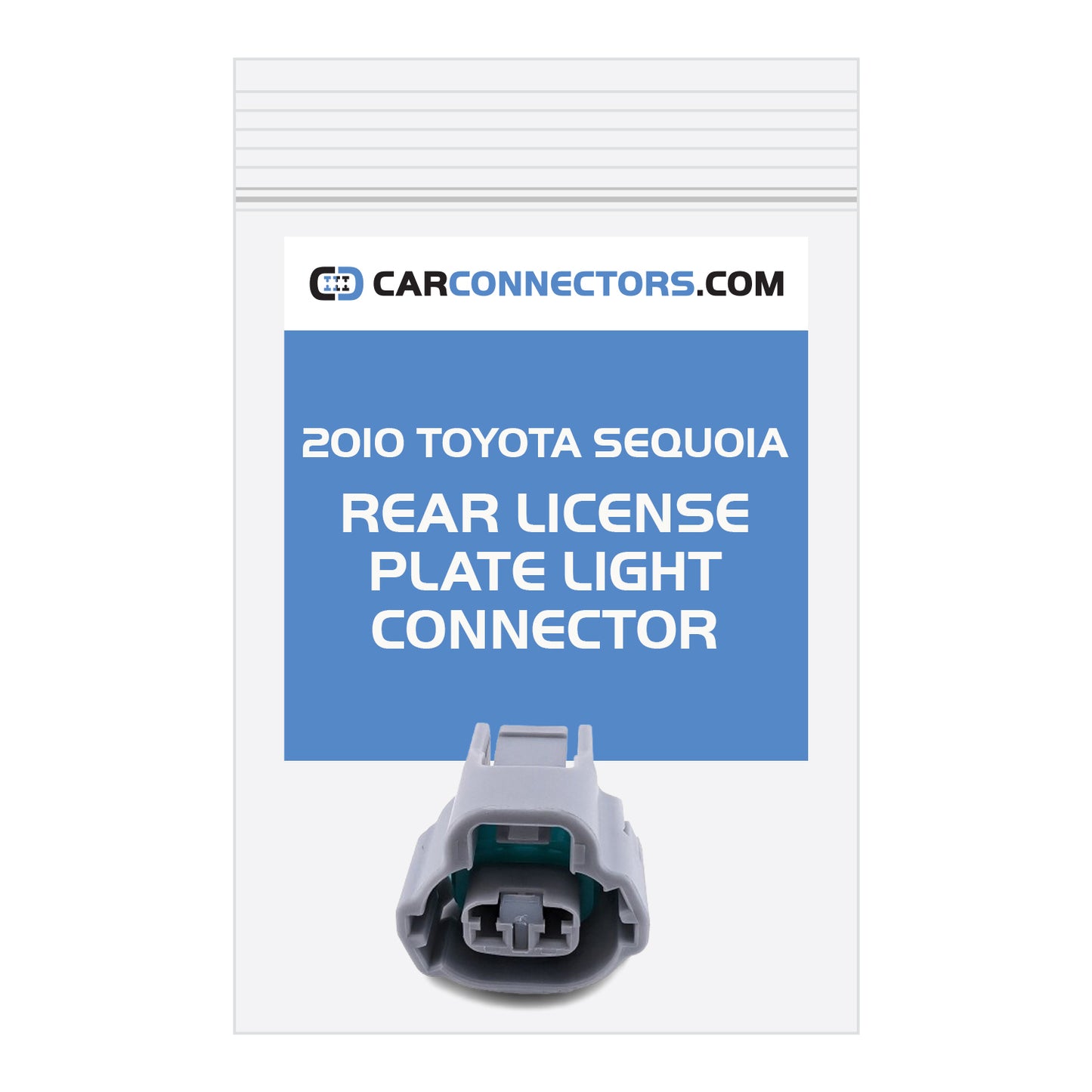 Rear License Plate Light Connector for 2010 Toyota Sequoia