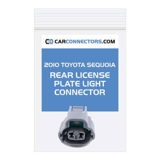 Rear License Plate Light Connector for 2010 Toyota Sequoia