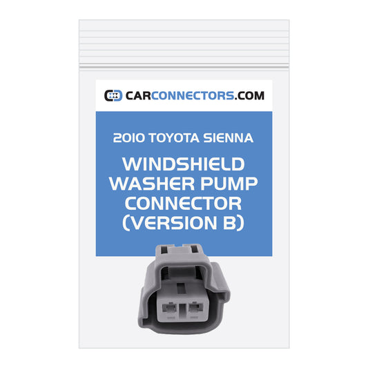 Windshield Washer Pump (Version B) Connector for 2010 Toyota Sienna