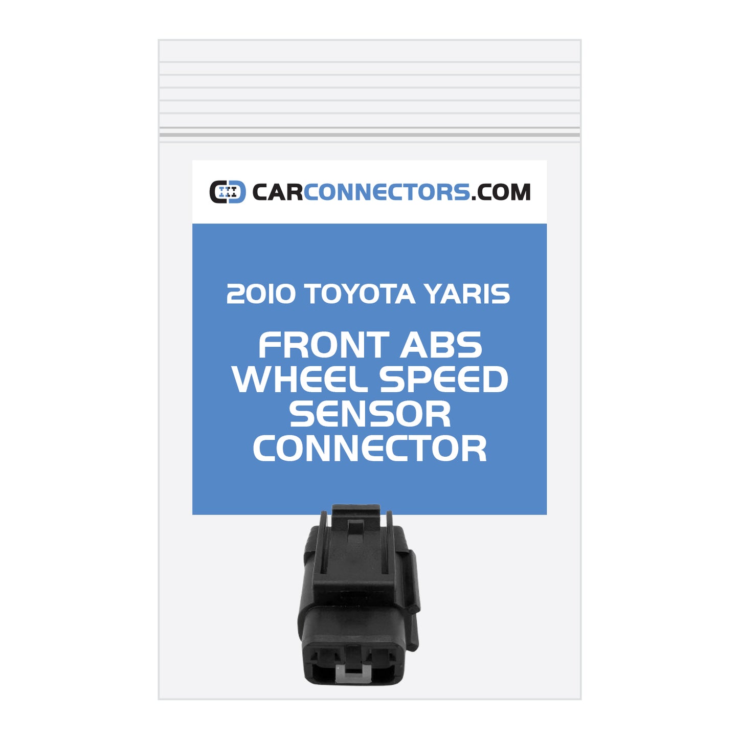 Front ABS Wheel Speed Sensor Connector for 2010 Toyota Yaris