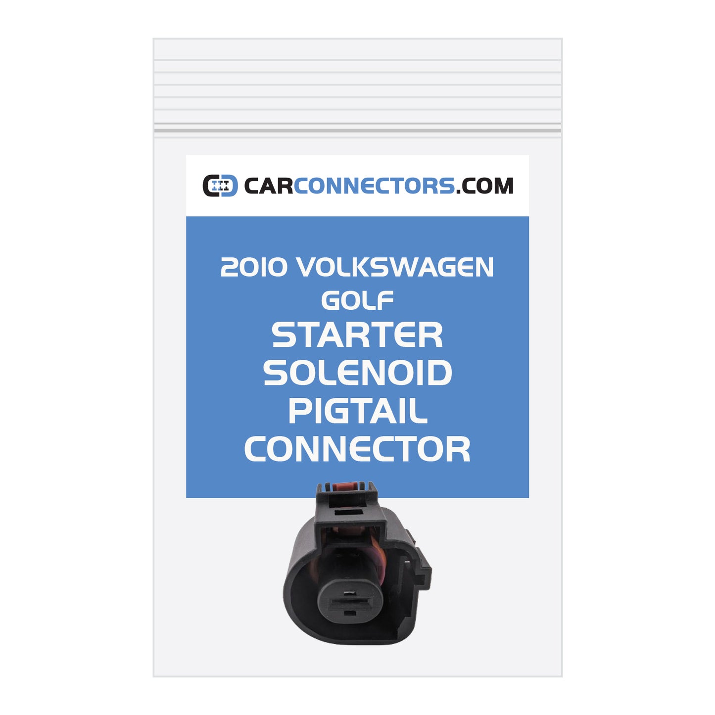 Starter Solenoid Pigtail Connector for 2010 Volkswagen Golf
