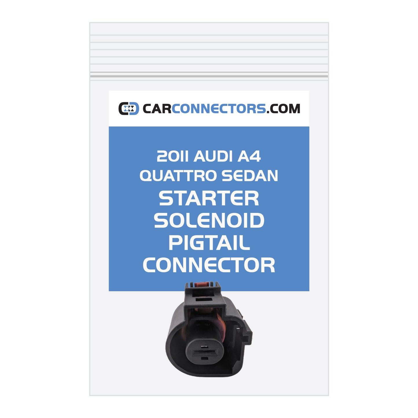 Starter Solenoid Pigtail Connector for 2011 Audi A4 Quattro Sedan