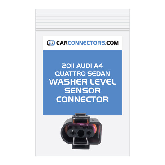 Washer Level Sensor Connector for 2011 Audi A4 Quattro Sedan