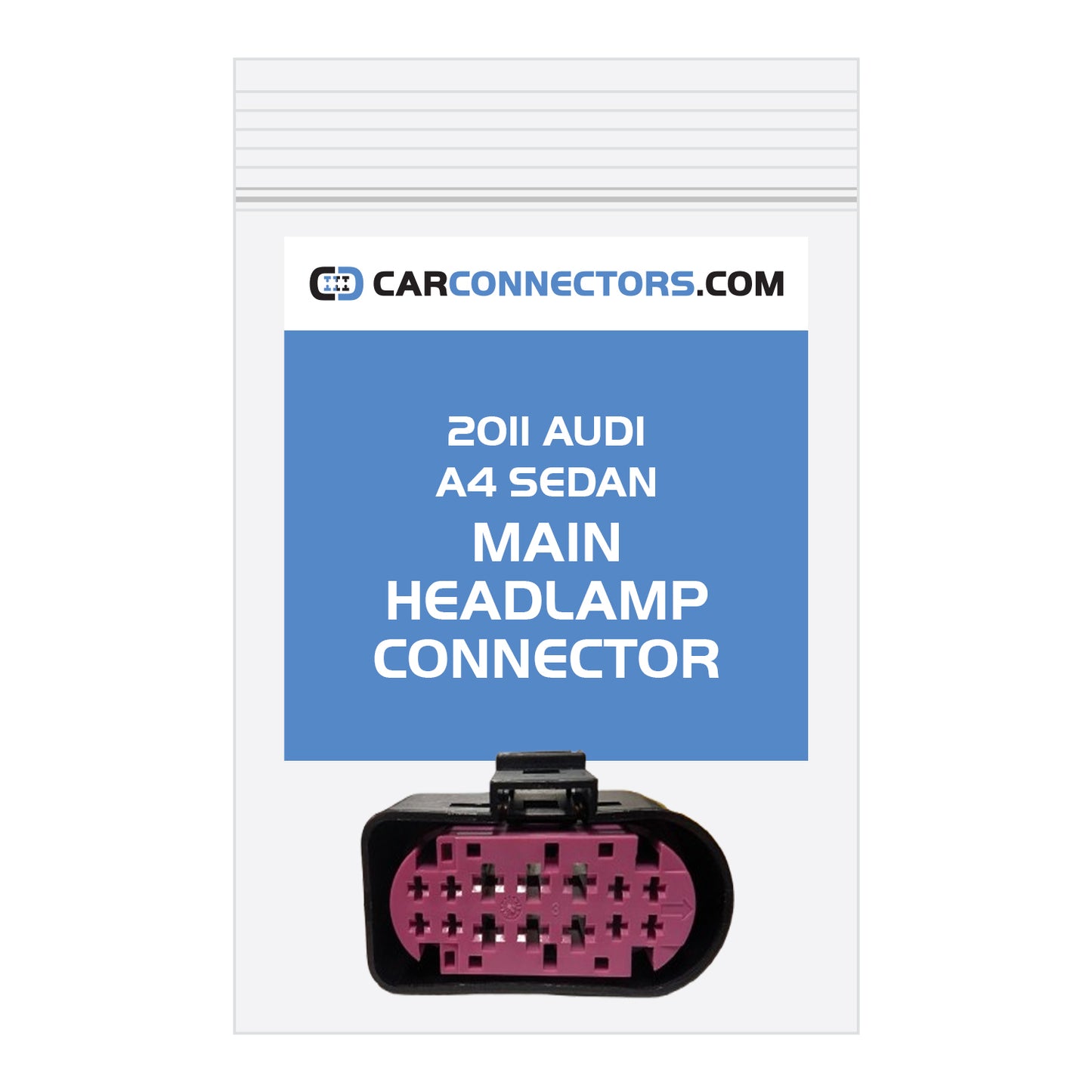 Main Headlamp Connector for 2011 Audi A4 Sedan