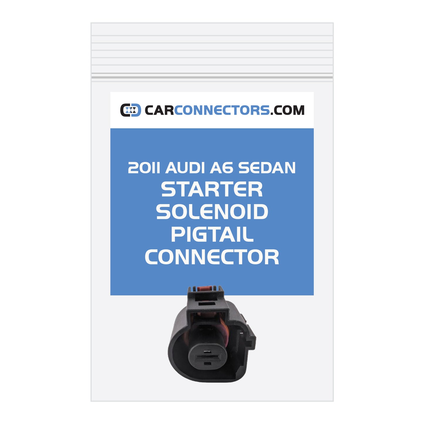 Starter Solenoid Pigtail Connector for 2011 Audi A6 Sedan