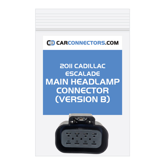 Main Headlamp (Version B) Connector for 2011 Cadillac Escalade