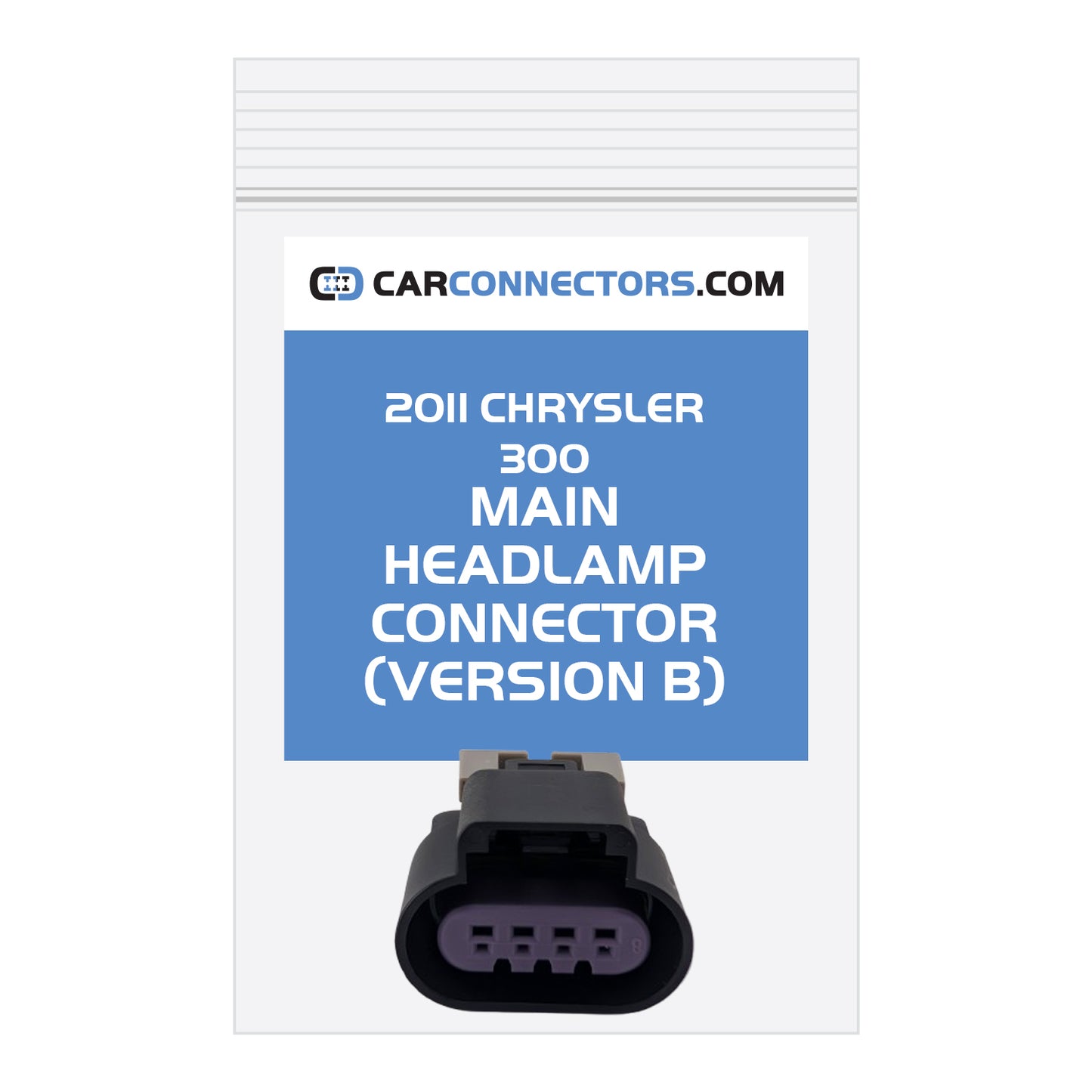 Main Headlamp (Version B) Connector for 2011 Chrysler 300