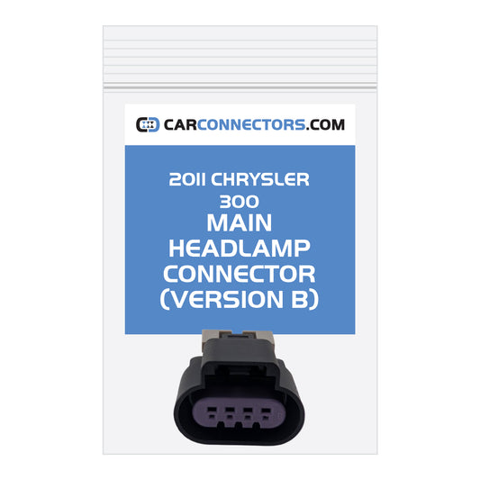 Main Headlamp (Version B) Connector for 2011 Chrysler 300