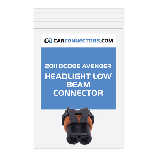 Headlight Low Beam Connector for 2011 Dodge Avenger