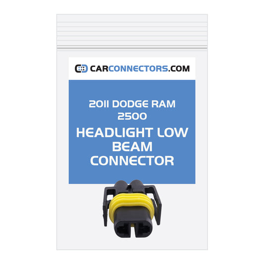 Headlight Low Beam Connector for 2011 Dodge Ram 2500