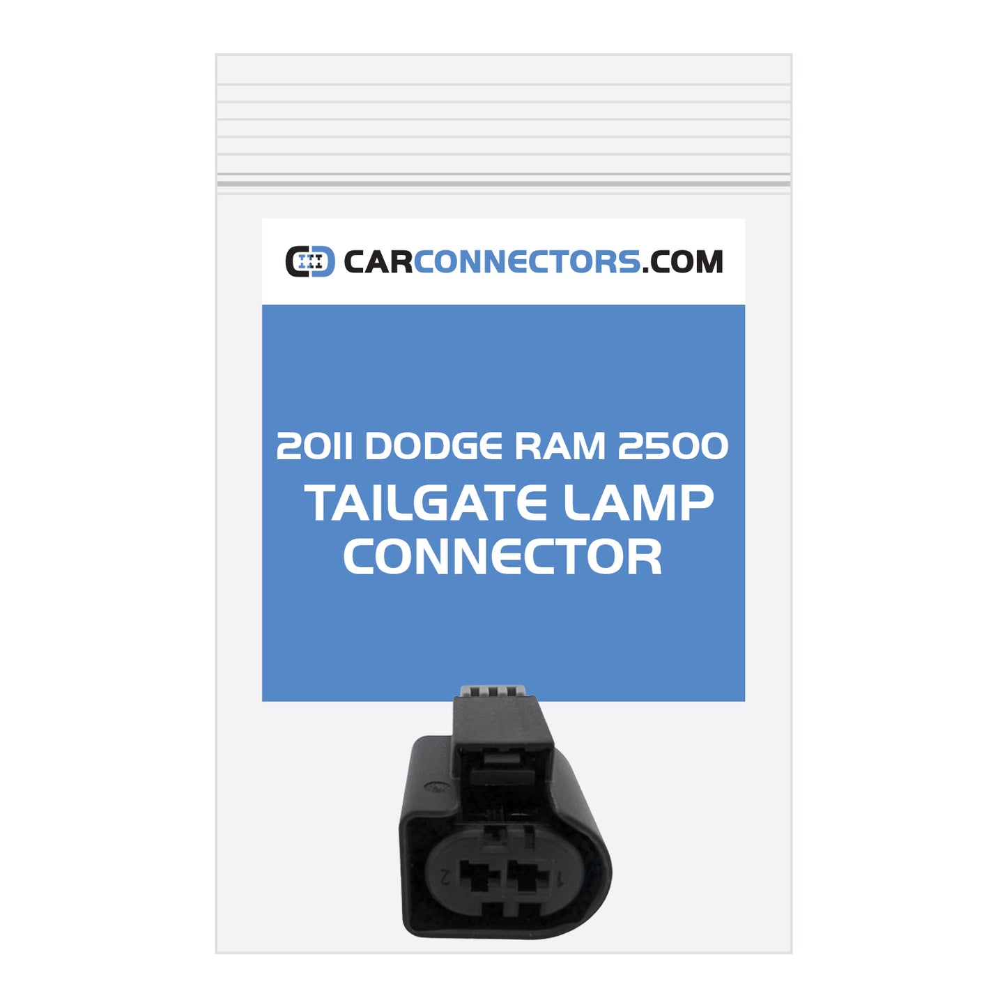 Tailgate Lamp Connector for 2011 Dodge Ram 2500