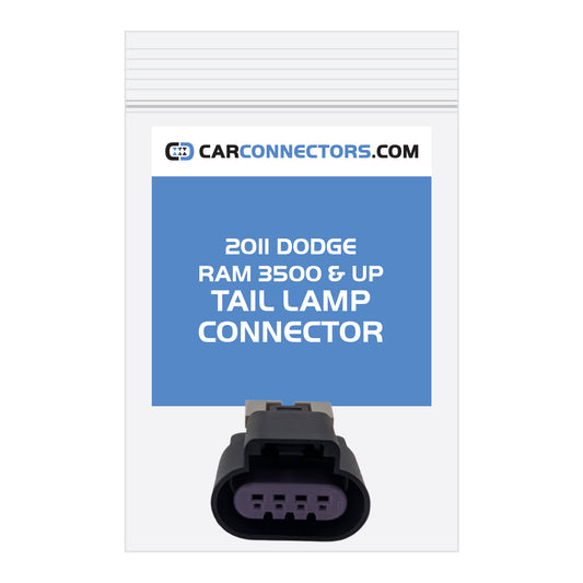 Tail Lamp Connector for 2011 Dodge Ram 3500 & Up