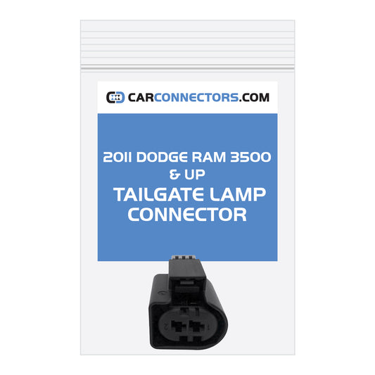 Tailgate Lamp Connector for 2011 Dodge Ram 3500 & Up