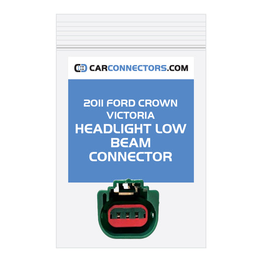 Headlight Low Beam Connector for 2011 Ford Crown Victoria
