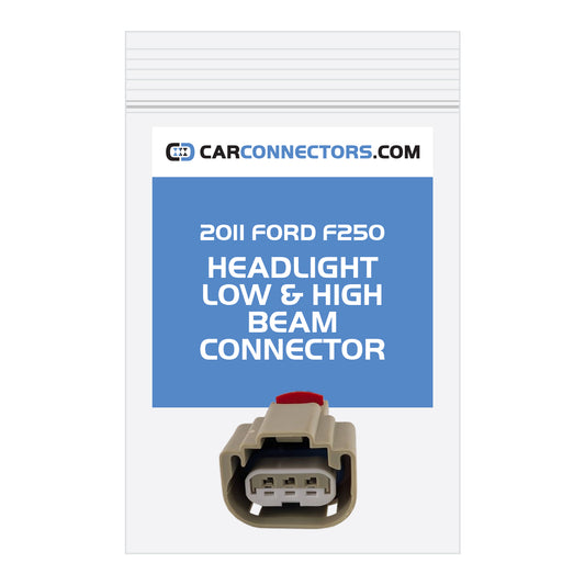 Headlight Low & High Beam Connector for 2011 Ford F250