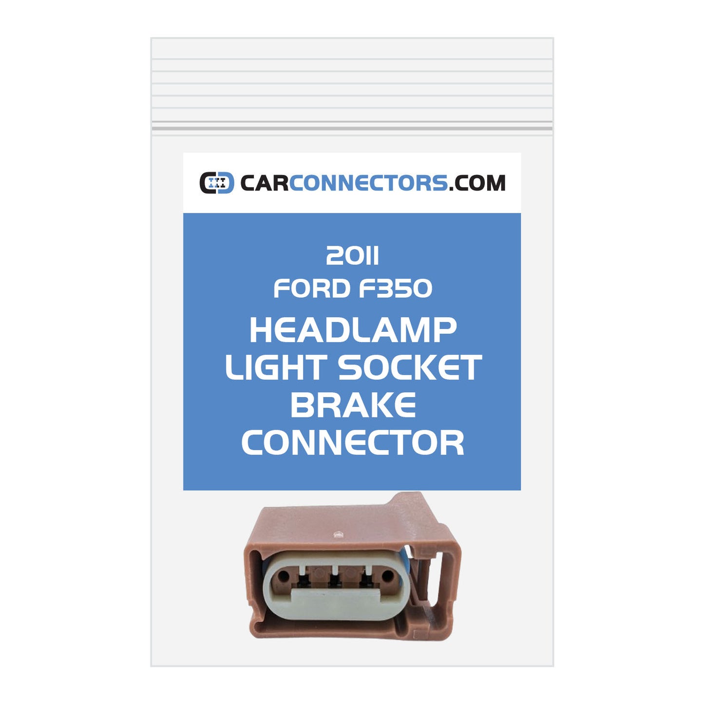 Headlamp Light Socket Brake Connector for 2011 Ford F350