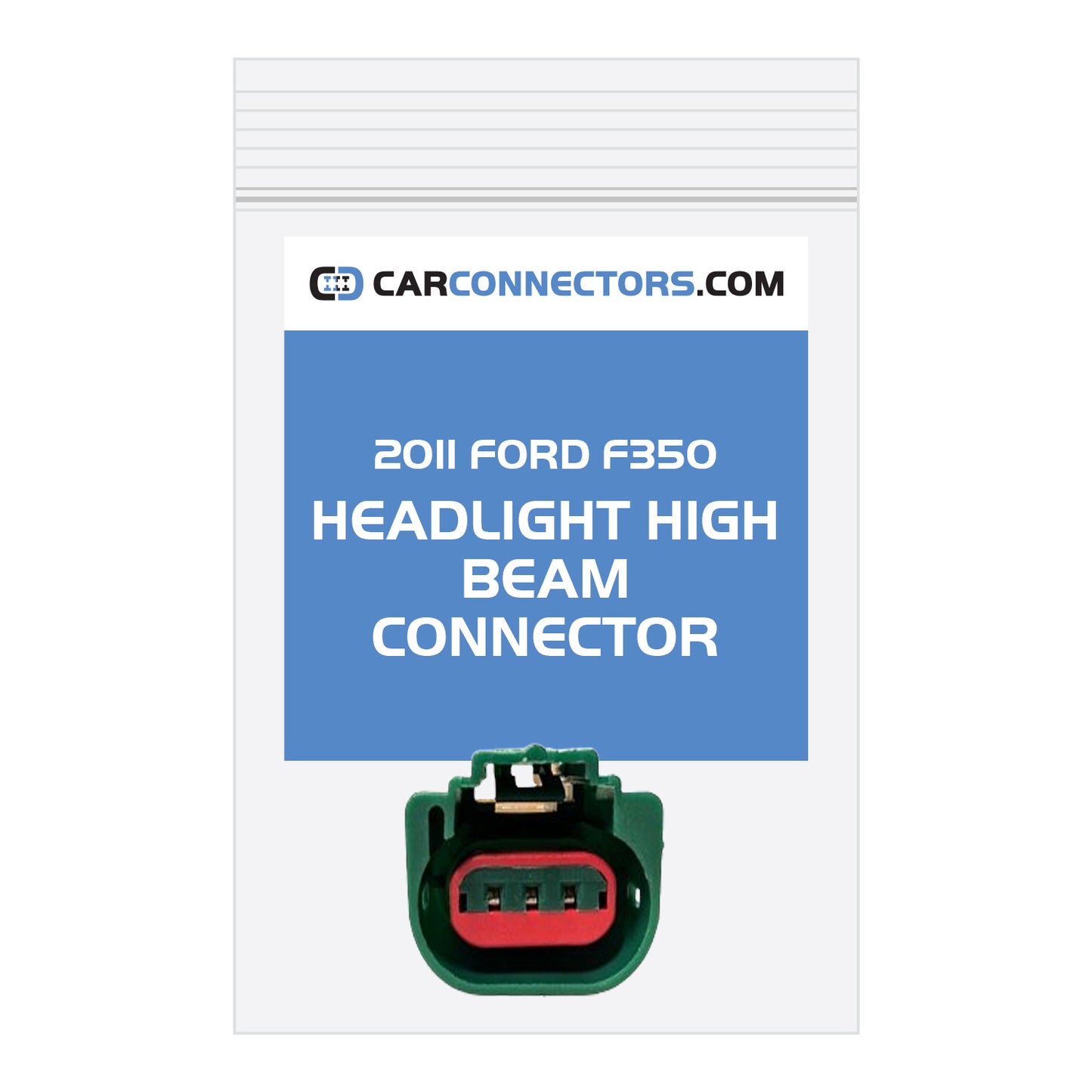 Headlight High Beam Connector for 2011 Ford F350