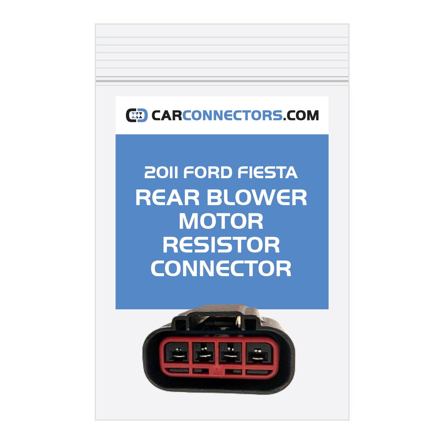 Rear Blower Motor Resistor Connector for 2011 Ford Fiesta