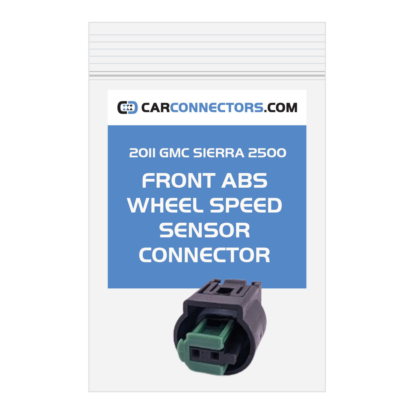 Front ABS Wheel Speed Sensor Connector for 2011 GMC Sierra 2500