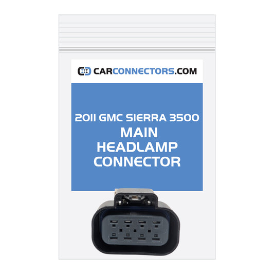 Main Headlamp Connector for 2011 GMC Sierra 3500