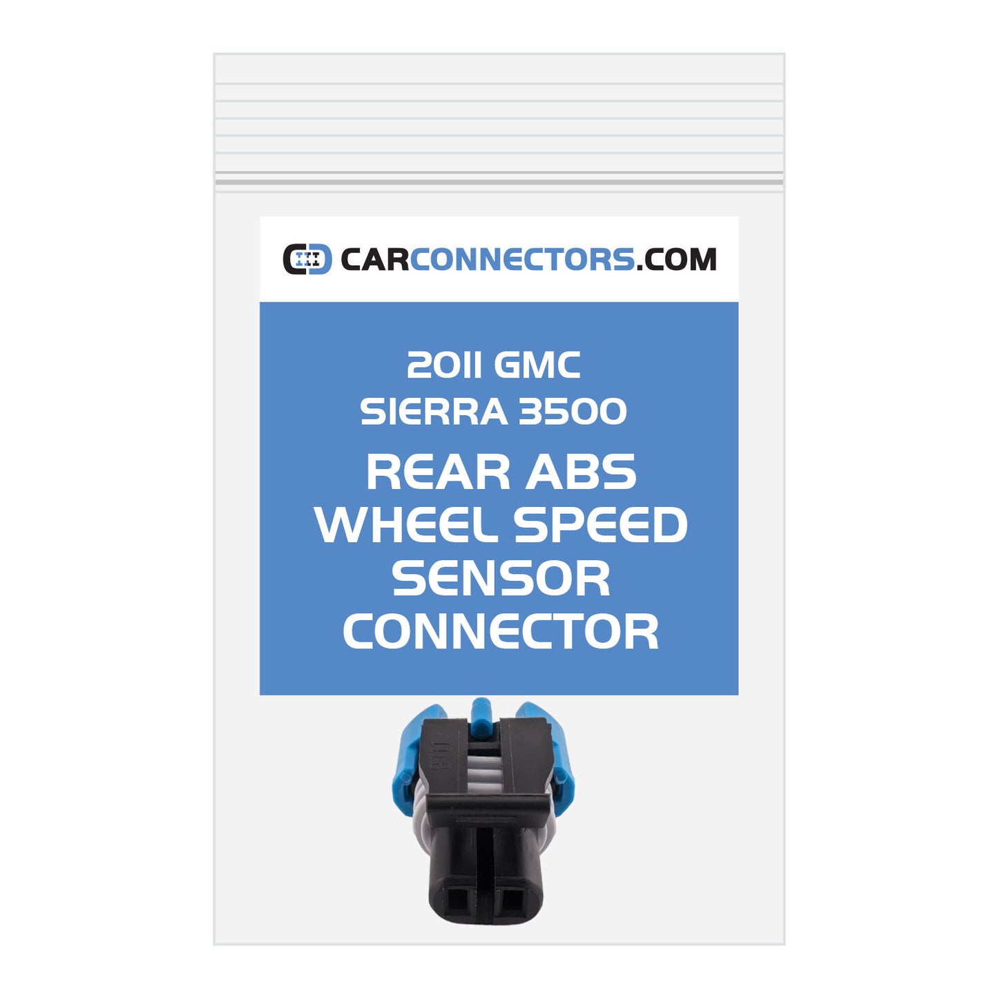 Rear ABS Wheel Speed Sensor Connector for 2011 GMC Sierra 3500