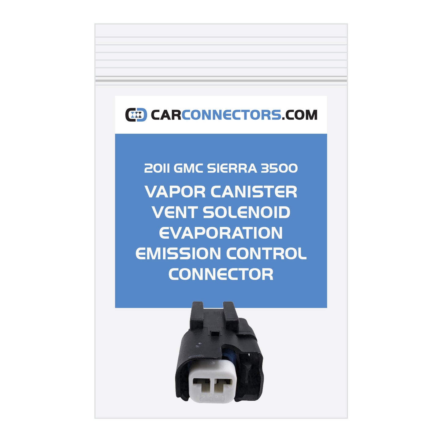 Vapor Canister Vent Solenoid Evaporation Emission Control Connector for 2011 GMC Sierra 3500